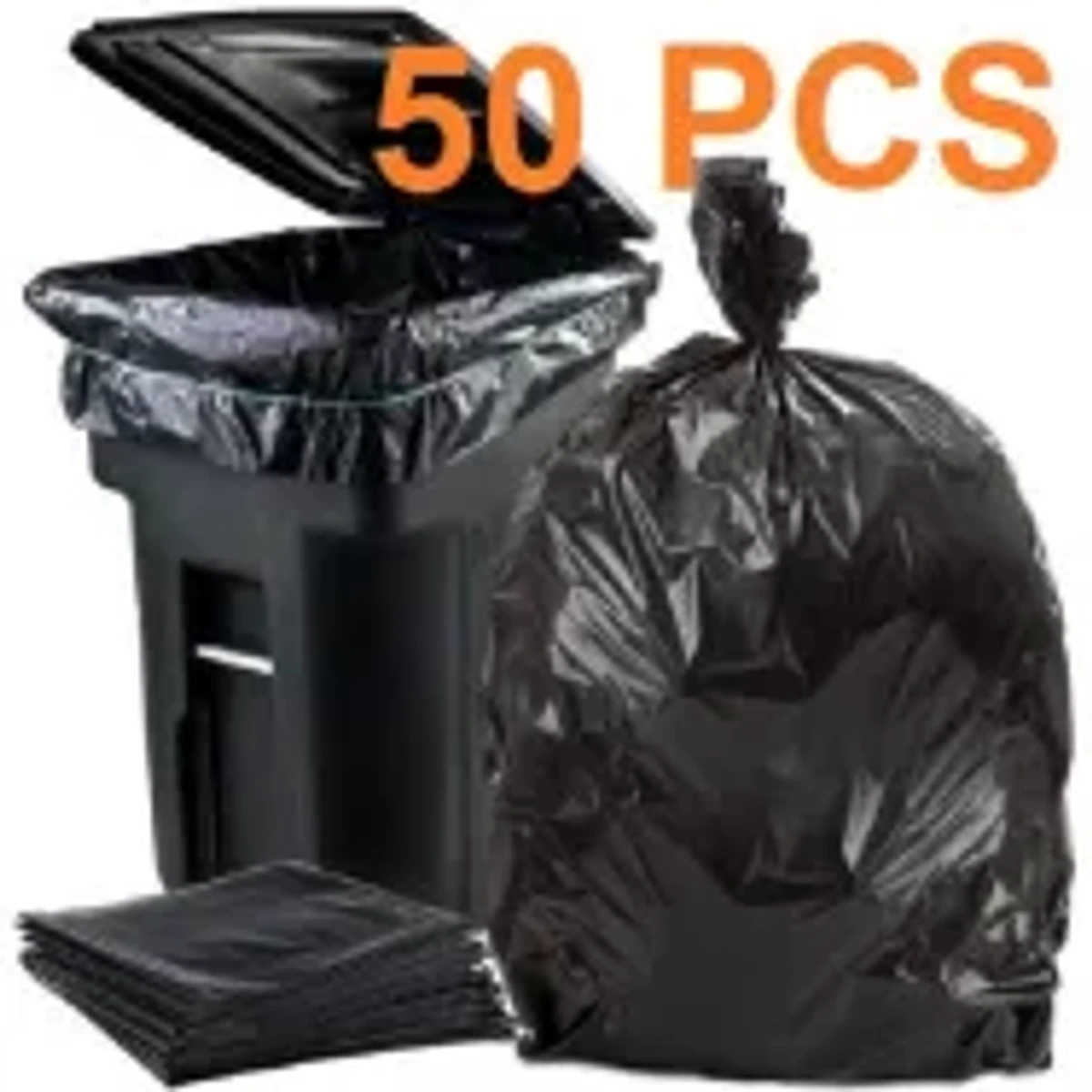 Trash Bags (50 Pcs) 20x30 inch High Quality / Garbage Bag / Waste Bag